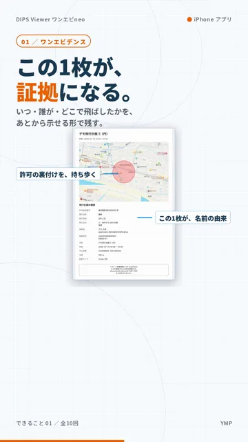この1枚が、証拠になる。